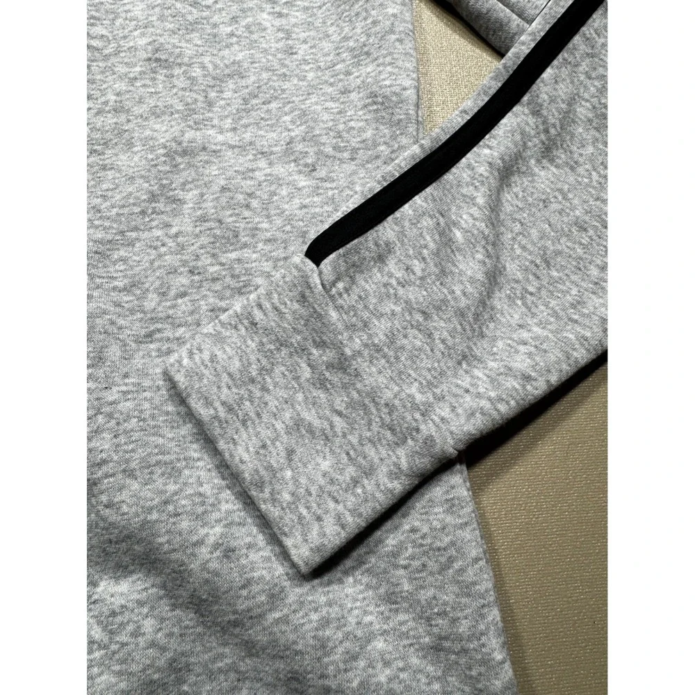 Adidas Essentials 3-Stripes Crewneck Sweatshirt Heather Grey‎ XS Womens Pullover